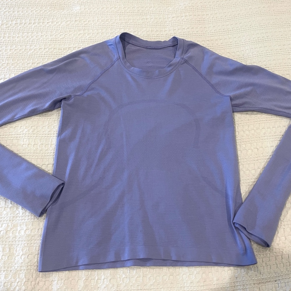 Like NEW Lululemon Purple Long Sleeve Top